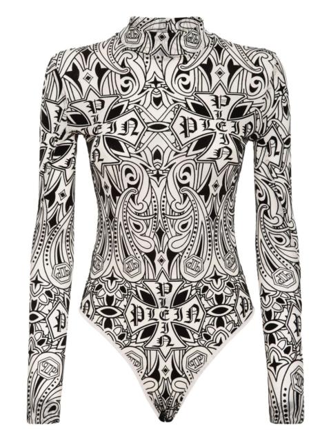 PHILIPP PLEIN Gothic Plein bodysuit