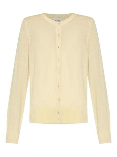 POSSE button-front wool cardigan