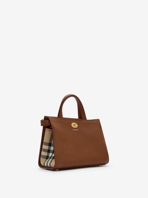 Burberry Mini Cotswolds Check Tote