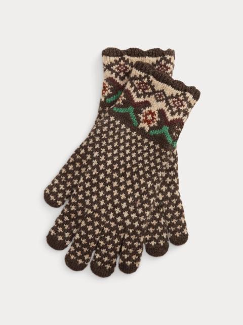 Polo Ralph Lauren Fair Isle Wool Gloves