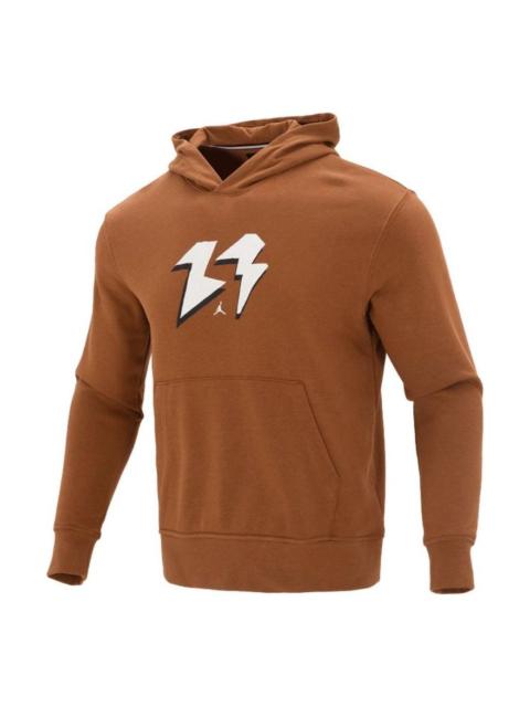 Jordan Air Jordan Flight MVP Fleece Pullover Hoodie 'Light British Tan' FQ1871-281