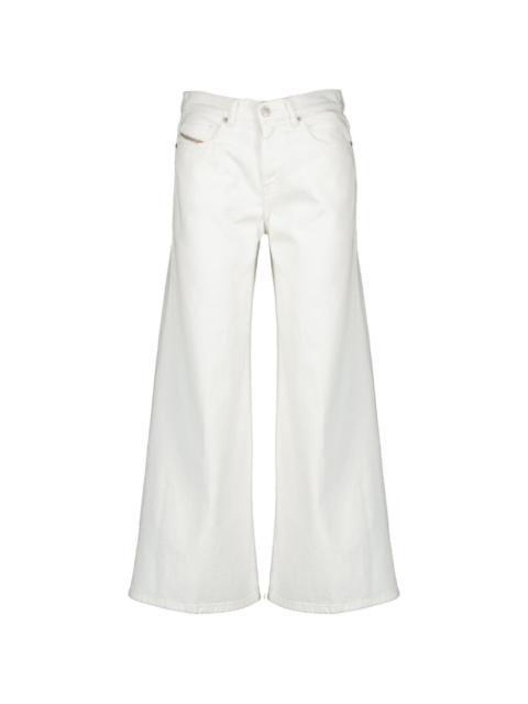 Diesel five-pocket wide-leg jeans