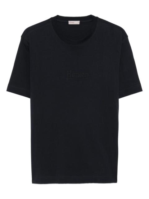 Herno logo-embroidered T-shirt