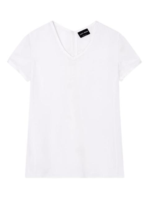 GIORGIO ARMANI v-neck T-shirt
