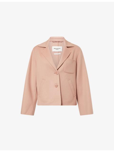 WEEKEND Max Mara Pelota Single-Breasted Wool Jacket