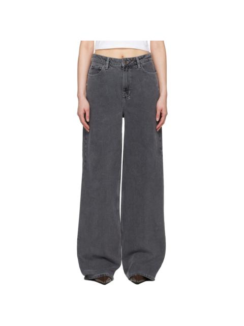 Ksubi Gray Baggy Jeans