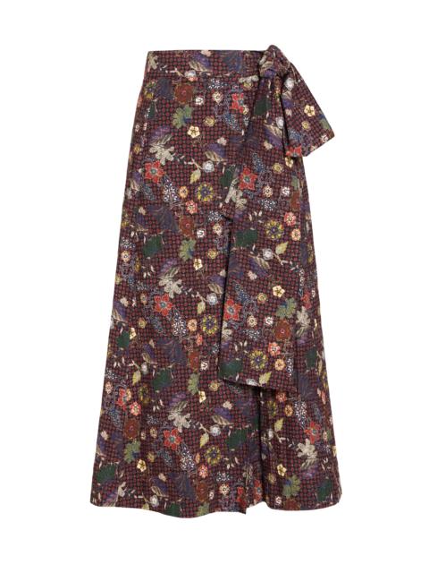 MARIE OLIVER ESTINE WRAP SKIRT