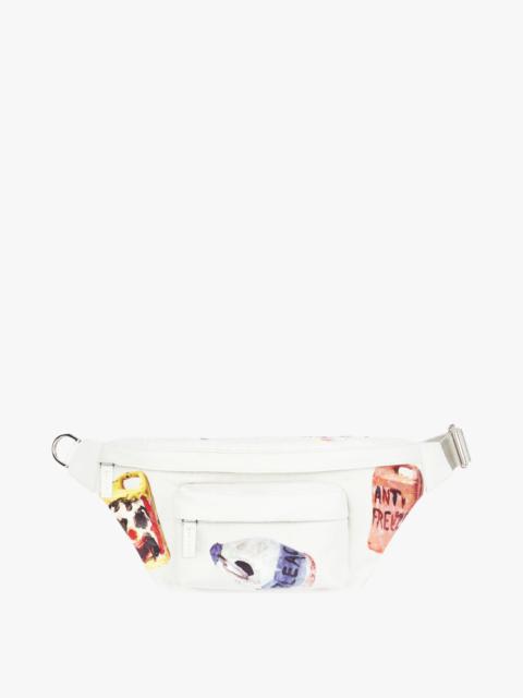 Givenchy ESSENTIEL U BUM BAG IN CANVAS WITH CERAMIC PRINTS