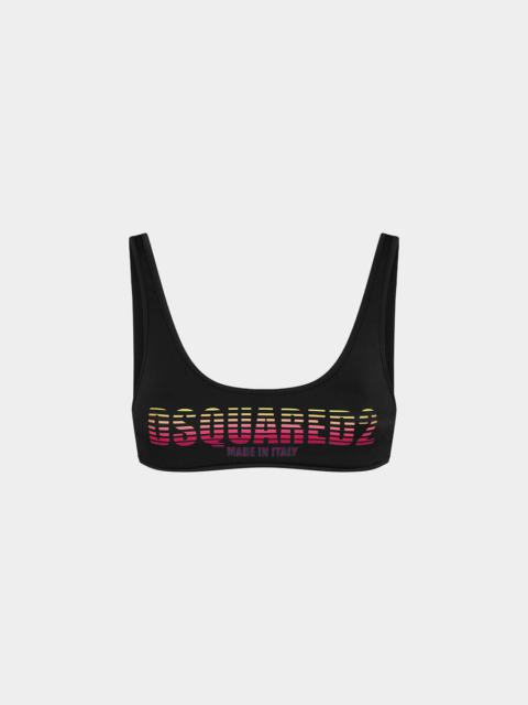 DSQUARED2 BIKINI BANDEAU TOP