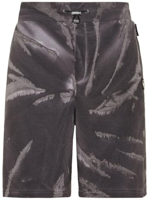 PHILIPP PLEIN Tutti Frutti tie-dye Bermuda shorts