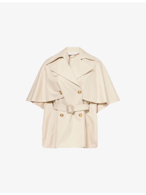 Sigfrid Belted Cotton Cape