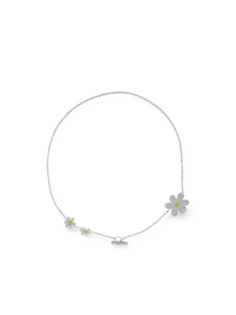 Marni Daisy crystal-embellished flower necklace