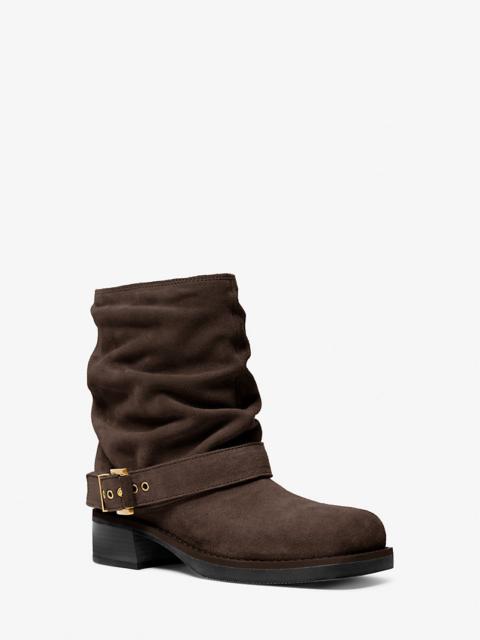 MICHAEL KORS Colby Suede Ankle Boot