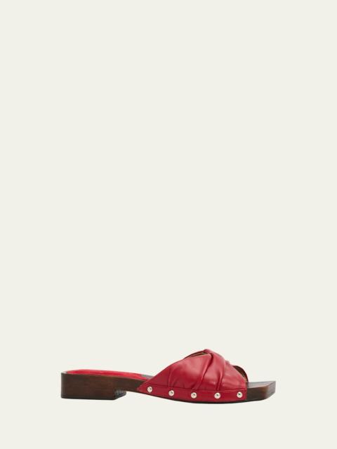 NODALETO Bulla Mellow Leather Clogs