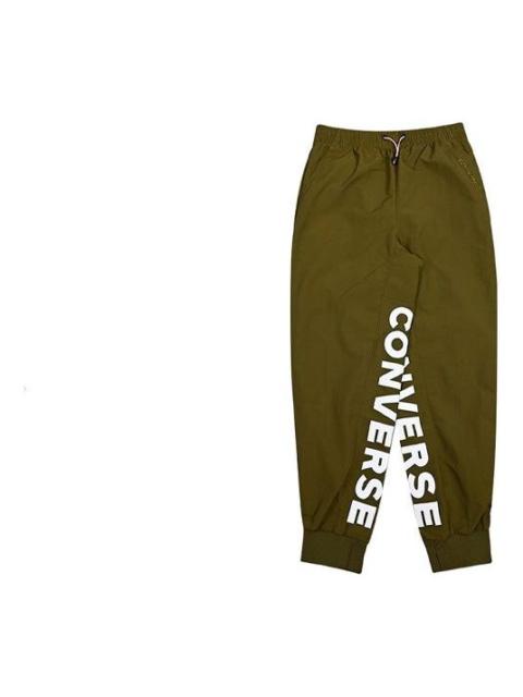 Converse Wordmark Jogger 'Olive Green' 10020008-A02