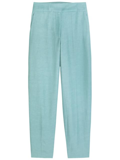 JOSEPH Joseph Aix Tapered-leg Woven Trousers