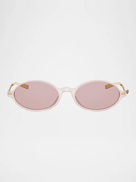 Dior Bow R2I 53MM Oval Sunglasses