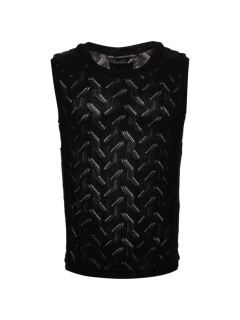 Waden Military sleeveless jumper