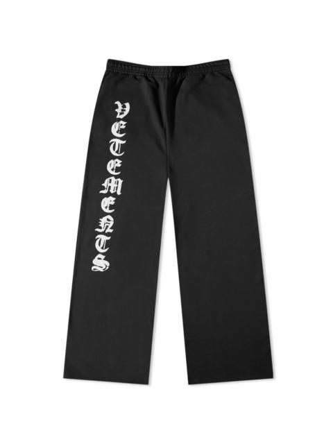 VETEMENTS VETEMENTS Anarchy Sweat Pant