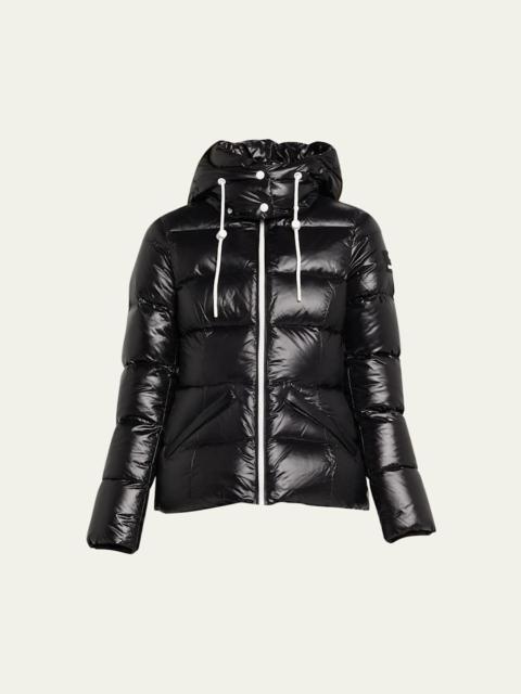 MACKAGE x Roller Rabbit Madalyn-RR Down Jacket with Removable Hood