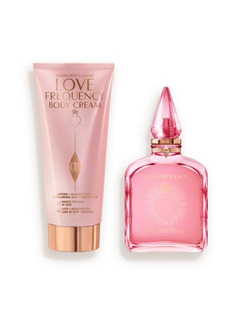 Charlotte Tilbury LOVE FREQUENCY FRAGRANCE & MAGIC BODY DUO BODY KIT