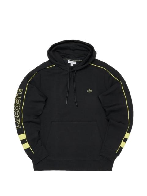 LACOSTE logo-patch hoodie
