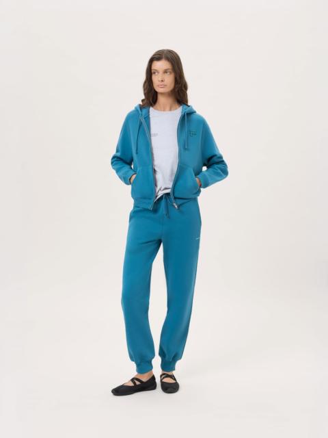 PANGAIA Womens Heavyweight Drawstring Track Pants - Crimson Echo