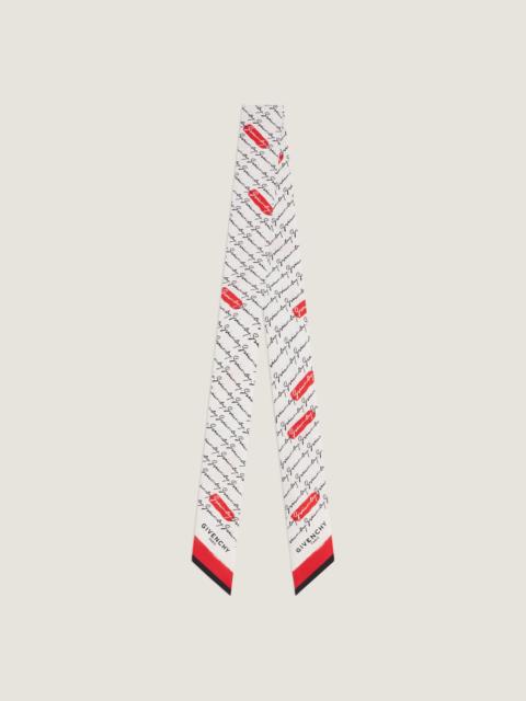 Givenchy BANDEAU IN SILK WITH GIVENCHY SIGNATURE