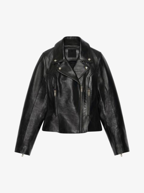Givenchy BIKER JACKET IN LEATHER