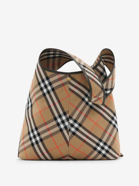 Burberry Large Check Shoulder Bag