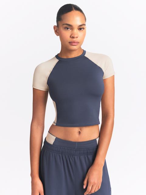 Nike NikeSKIMS Matte Shine Mix Women's Short-Sleeve Crop Top