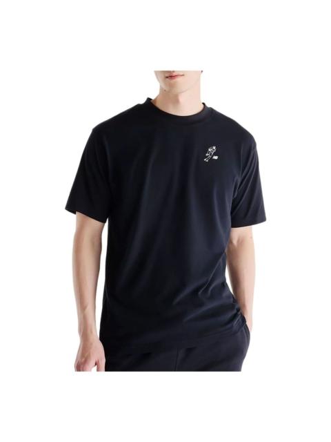 New Balance New Balance x Shohei Logo T-Shirt Asia Sizing 'Caviar' MT6224FCBK