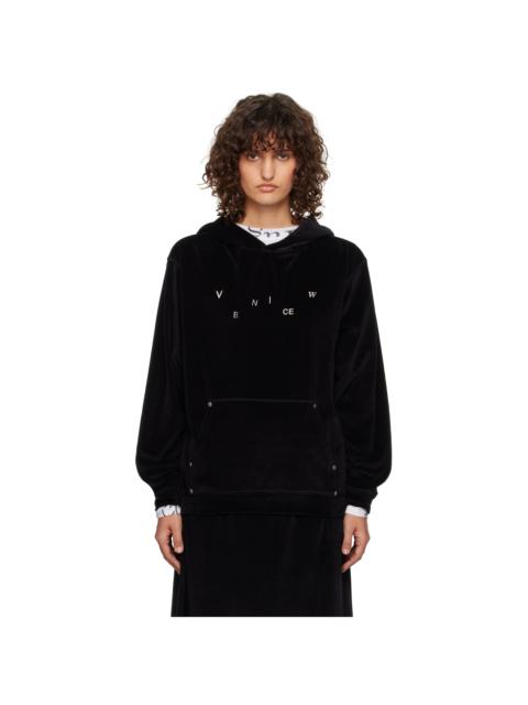 VeniceW Black Pigtail Living Hoodie