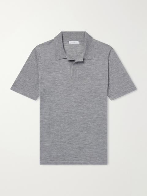 GABRIELA HEARST Stendhal Cashmere and Silk-Blend Polo Shirt