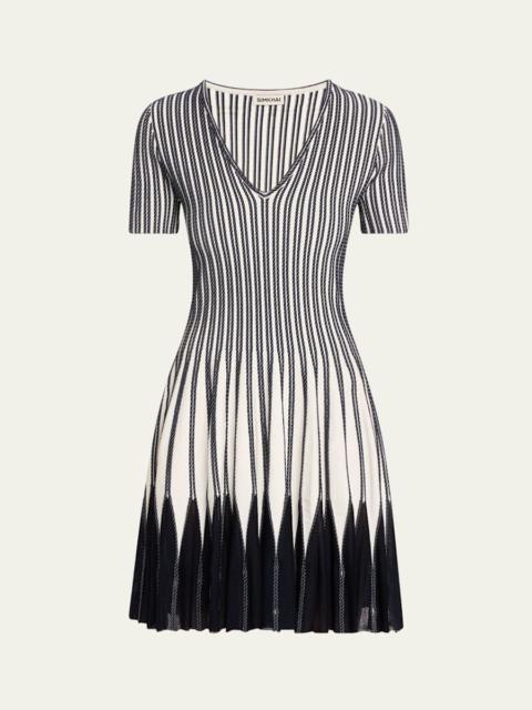 SIMKHAI Beckett Knit Mini Dress