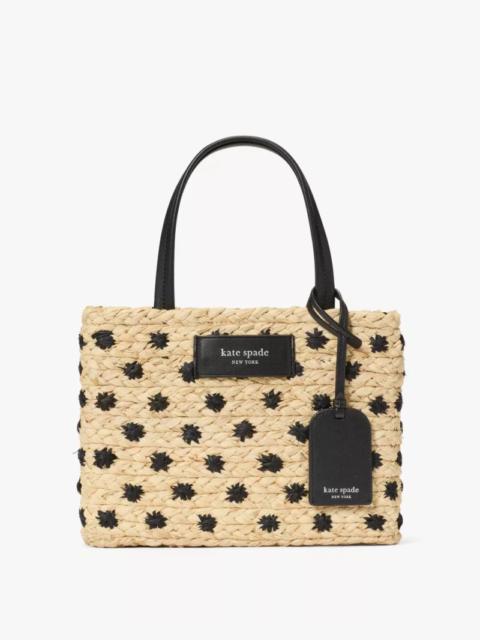 kate spade On Purpose Straw Small Tote Bag