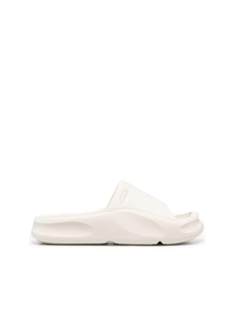 Heron Preston square-toe moulded slides