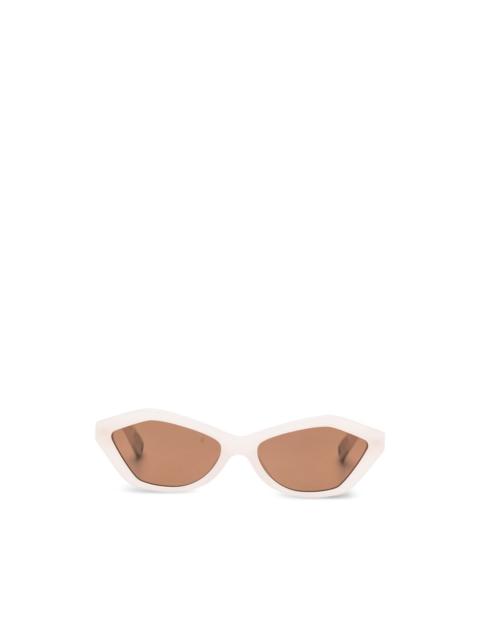 JACQUEMUS geometric sunglasses