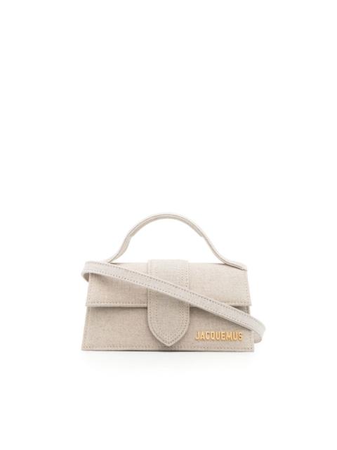 JACQUEMUS Le Bambino leather tote bag