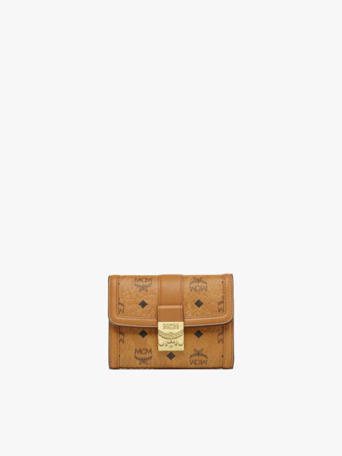 MCM Tracy Trifold Wallet in Visetos