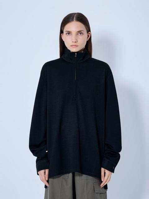 RIER Polar Jogging Virgin Wool Half-Zip Top