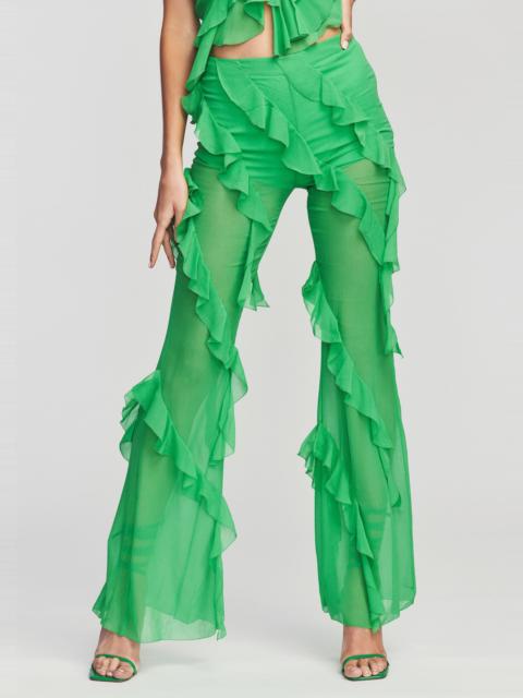 RETROFÊTE IBIZA SILK CHIFFON PANT
