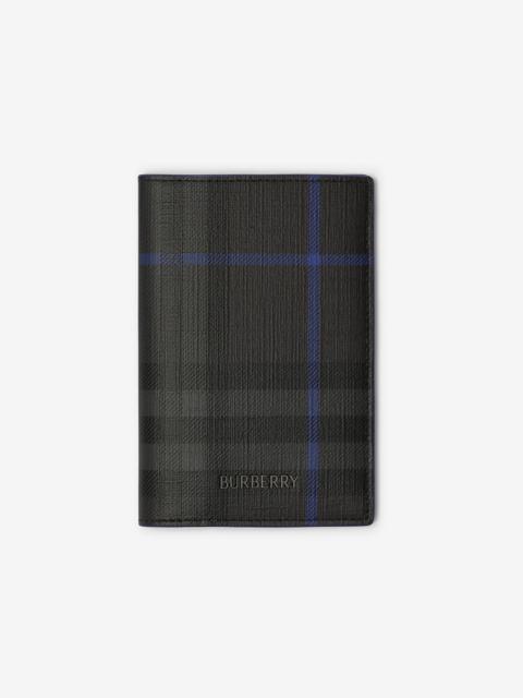 Burberry City Check Passport Holder