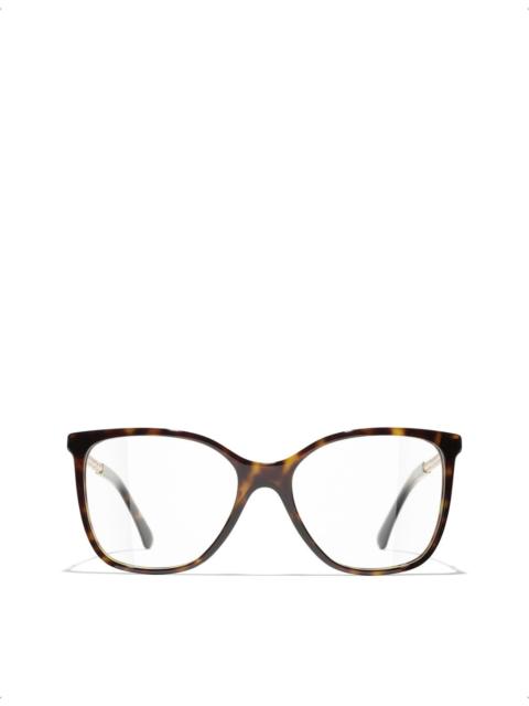 CHANEL Square Eyeglasses