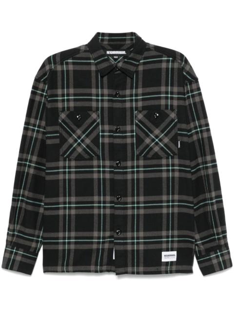 NEIGHBORHOOD tartan-check shirt