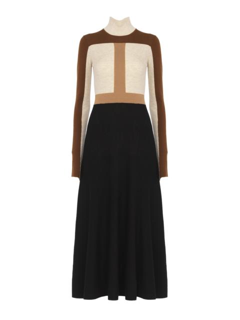 Chloé FLARED MAXI DRESS