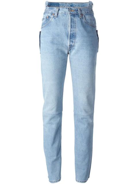 VETEMENTS high waisted jeans