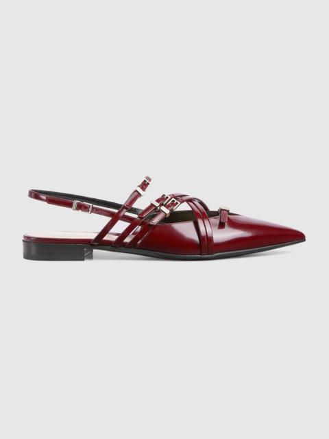 GUCCI Gucci Signoria ballet flat | REVERSIBLE