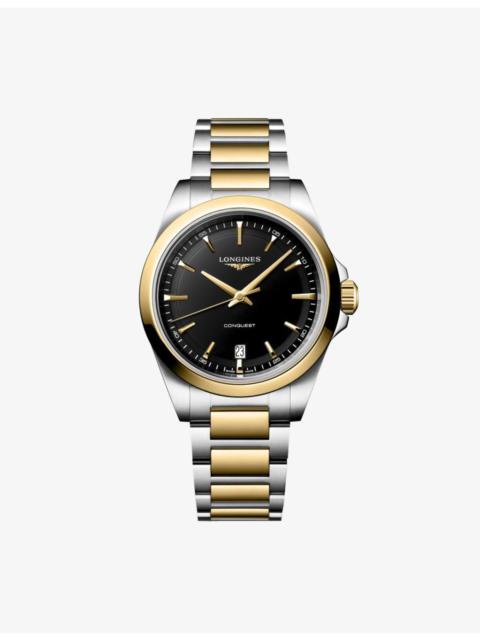 Longines Conquest Stainless-Steel Quartz Watch 38mm