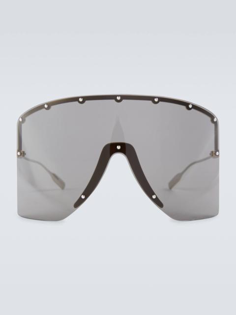 GUCCI Mask-frame sunglasses
